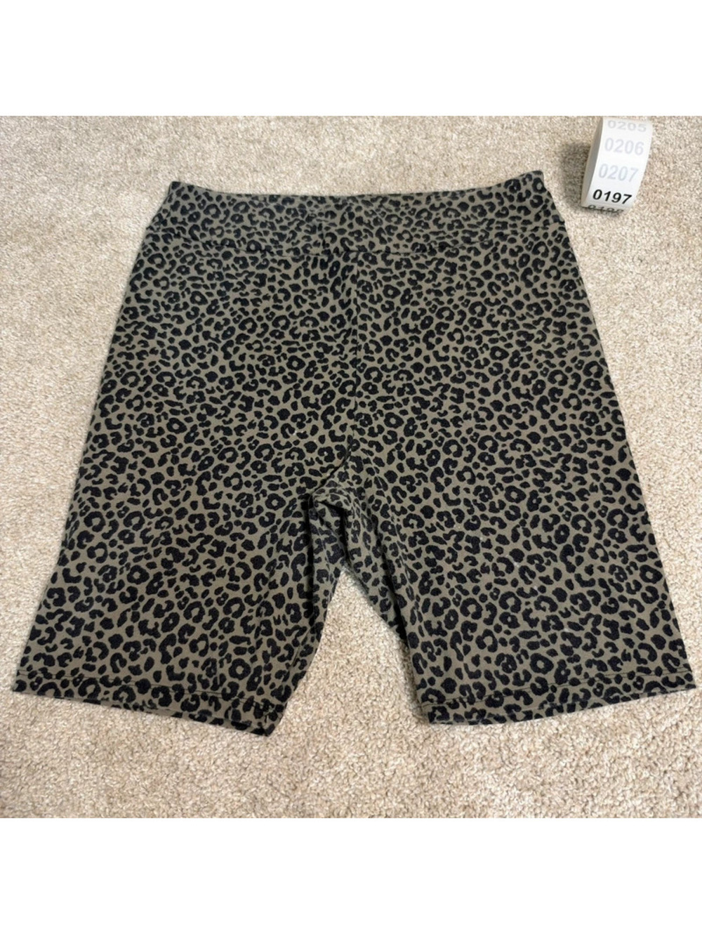 Forever 21 cheetah print biker shorts
